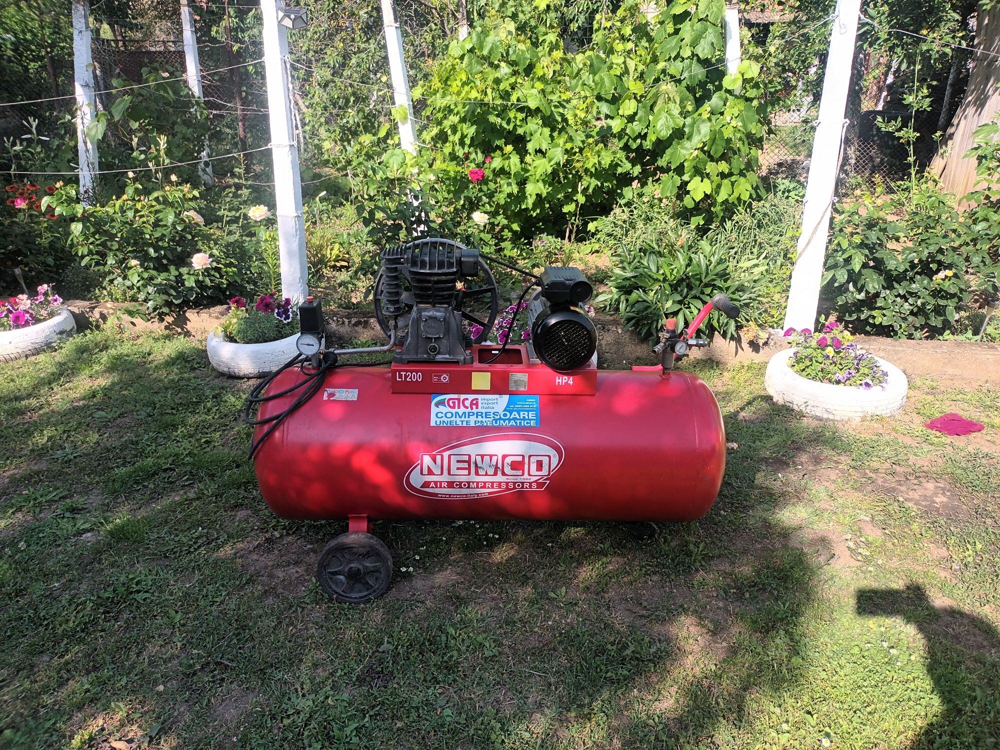 Compresor aer 200lt  monofazic 2.2kw
