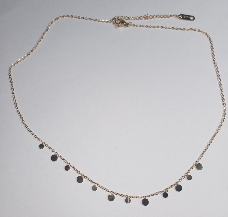 Colier gen salba placat cu aur