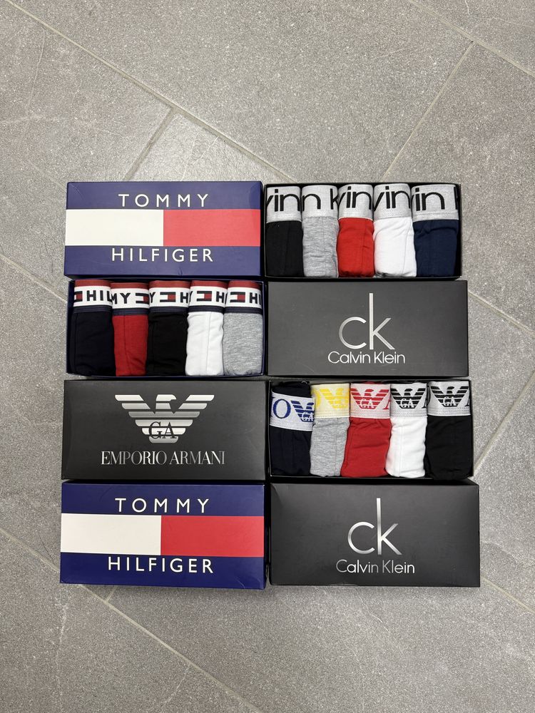 Set 5 boxeri - Armani - 95% bumbac - calitate PREMIUM