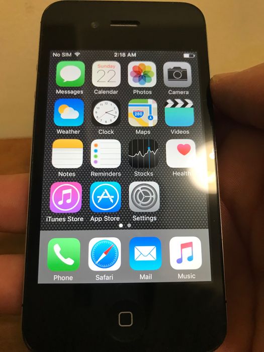 iPhone 4S, 16GB-SIM locked