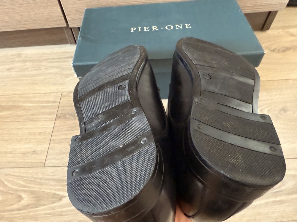 Мъжки елегантни обувки Pier One – Double Monk Strap