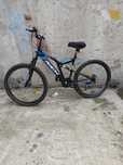 Bicicleta MTB Rich 27.5" - Negru/Alb/Albastru