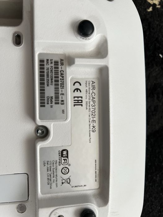 Vand Acces Point Cisco