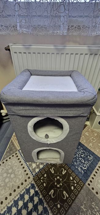 Casuta pisici pliabila noua