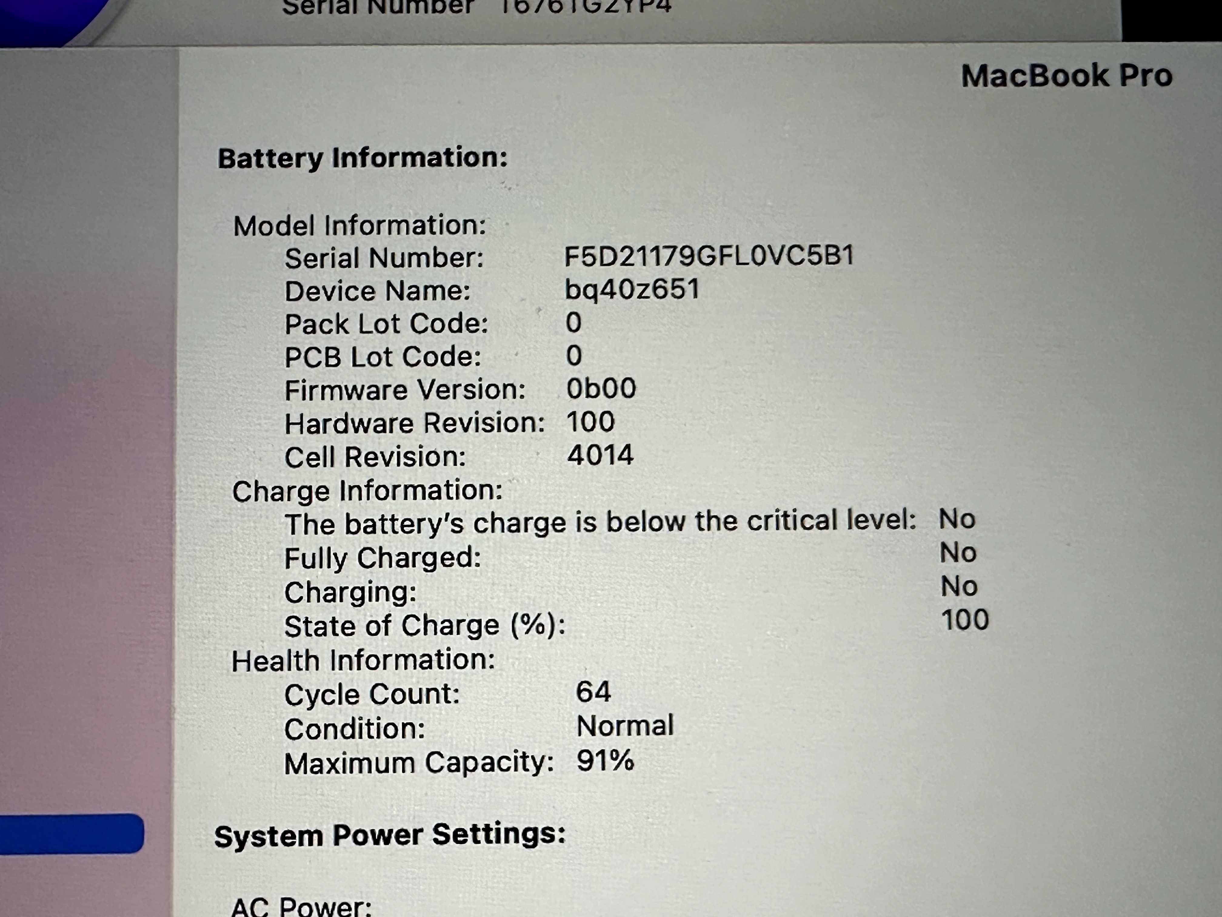 Apple Macbook Pro A2485 М1 ПРО 32 / 512  16 инча 2021 г