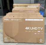 Телевизор TCL 65 "4К доставка и прошивка каналы бесплатная !