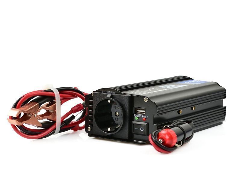 Инверторен преобразувател за напрежение 12-220v 350/700w