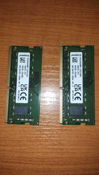 2 бр. памет за лаптоп 2x8GB RAM Kingston DDR4 3200MHZ CL22 260 pin