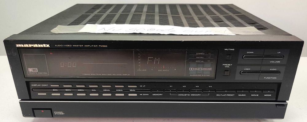 Marantz PM 683 muzica defect