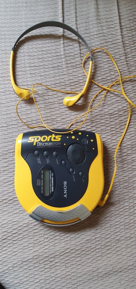 Sony Sports Discman ESP2 cd player cu casti