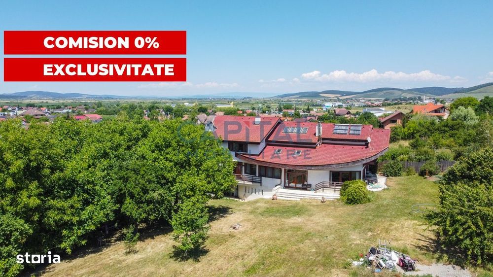 Exclusiv! Vila de vanzare | 400 mp utili | 3300 mp teren | Sangeorgiu
