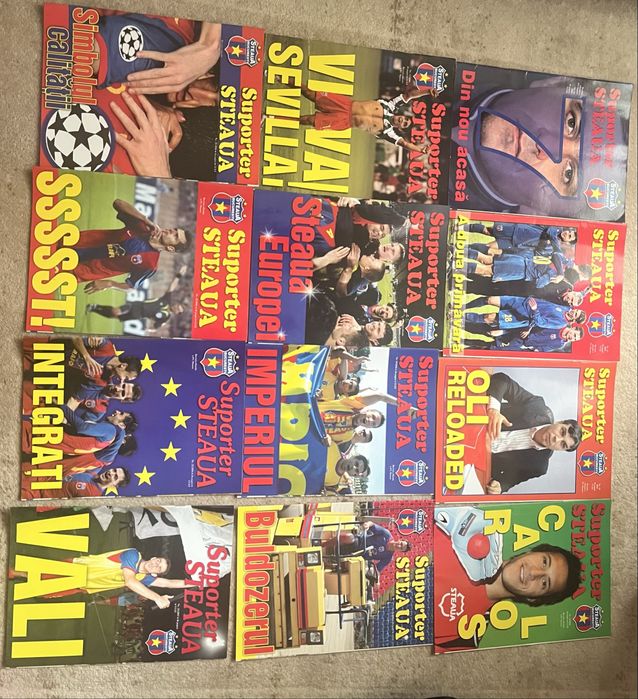 Reviste Suporter Steaua colectie fotbal