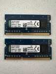 Kingston 2x2GB DDR3 1600Mhz PC3-12800 CL11 1Rx16 1.35V