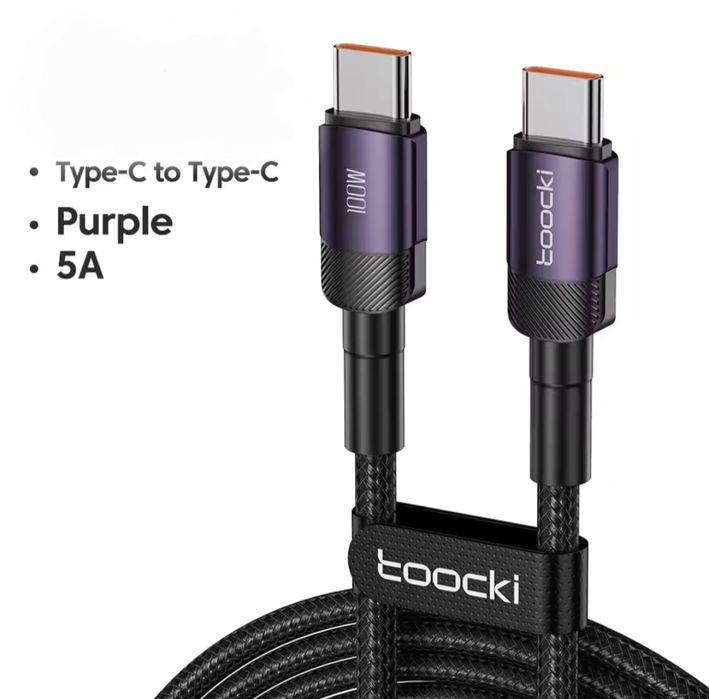 60w type-c кабел за зареждане