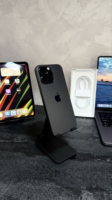 iPhone 16 Pro Max Black Titanium 256GB New 2 iMei Reg