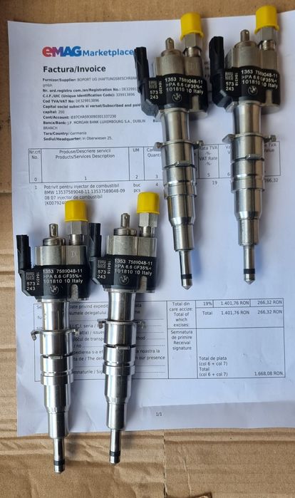 Injectoare BMW N43 benzina