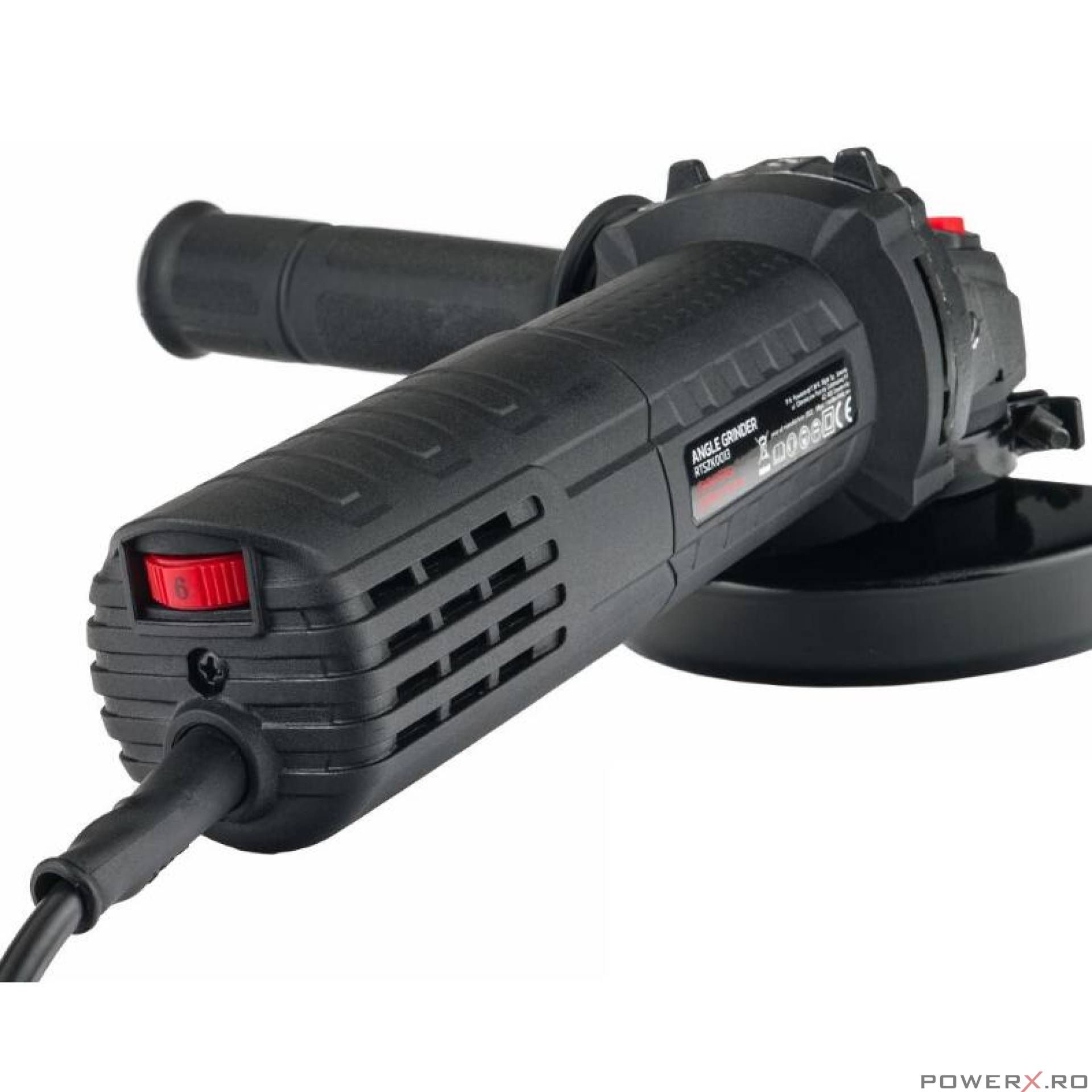 Polizor unghiular pentru taierea metalului, 10 discuri incluse 125mm,