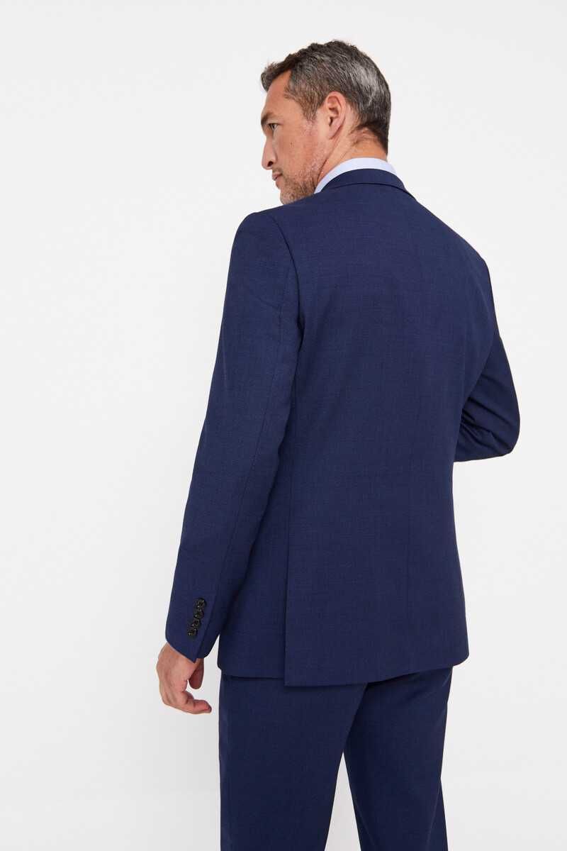 Sacou blazer slim 46 S de lux Pedro Del Hierro NOU lana super 130's