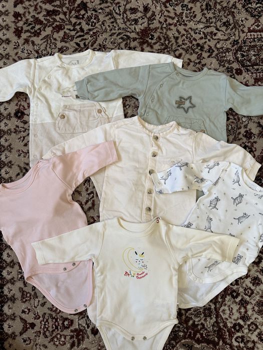 Слипы и боди 3-6 месяцев