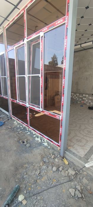 Акфа окна двери витражи от 50$ за квадратный метр