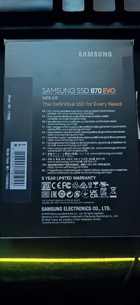 Samsung 870 Evo SATA 2.5