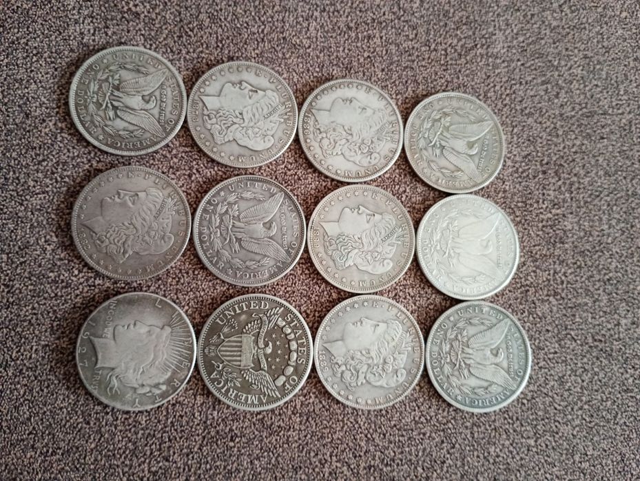 Monede vechi de argint