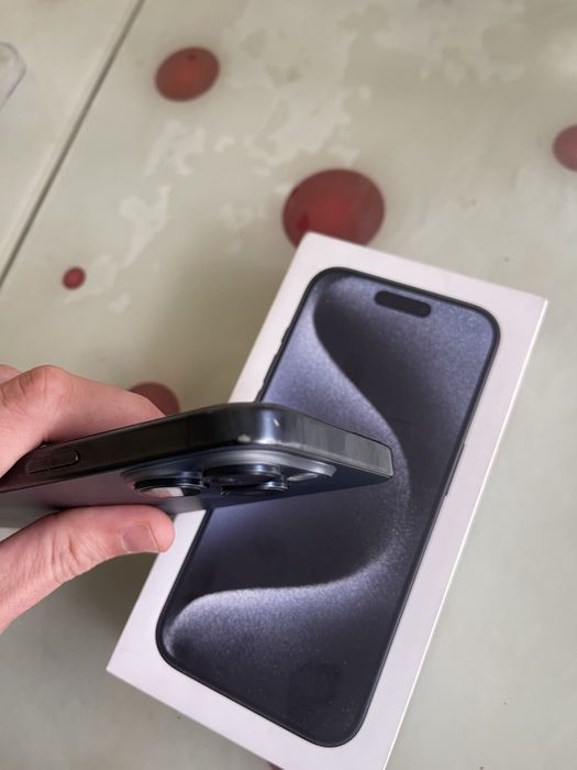 iPhone 15 Pro Blue Titanium 128GB