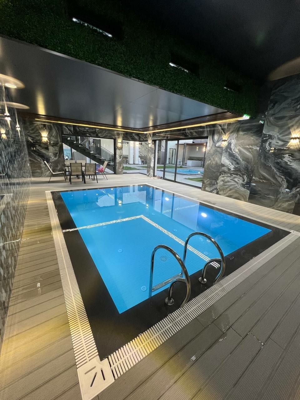 (Hi-tech VILLA) ДАЧА С ЗИМНИМ БАССЕЙНОМ  dacha дача аренда по суточно
