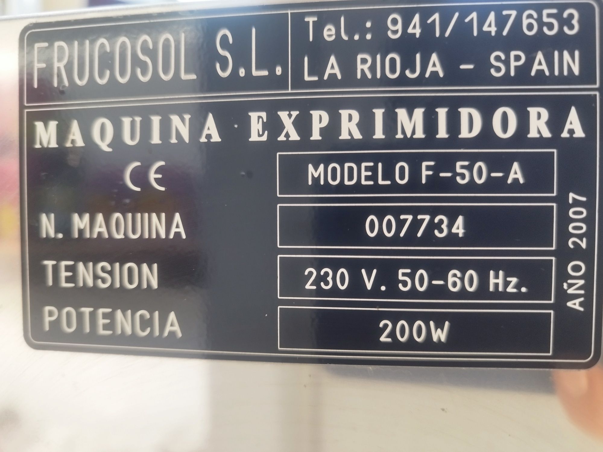 Професионална машина за фреш Frucosol F50-A