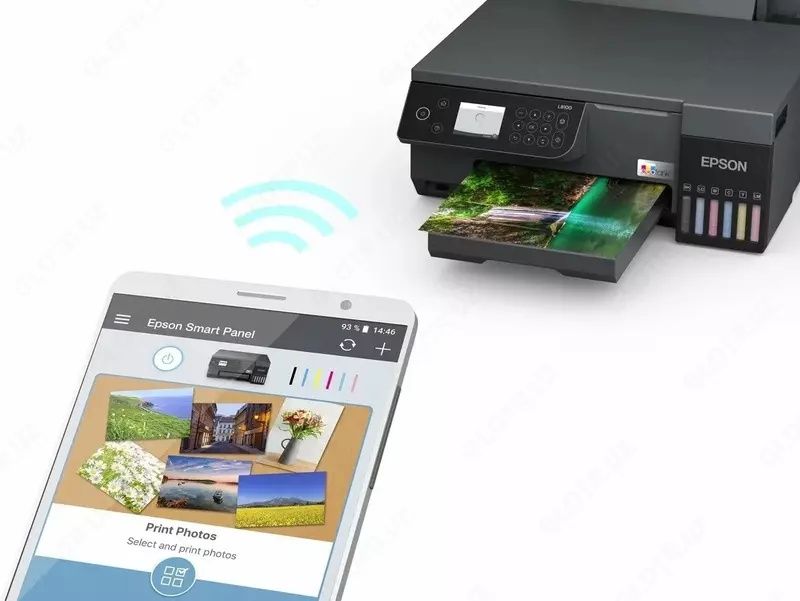 Принтер МФУ цветной EPSON L8100 перечисление есть