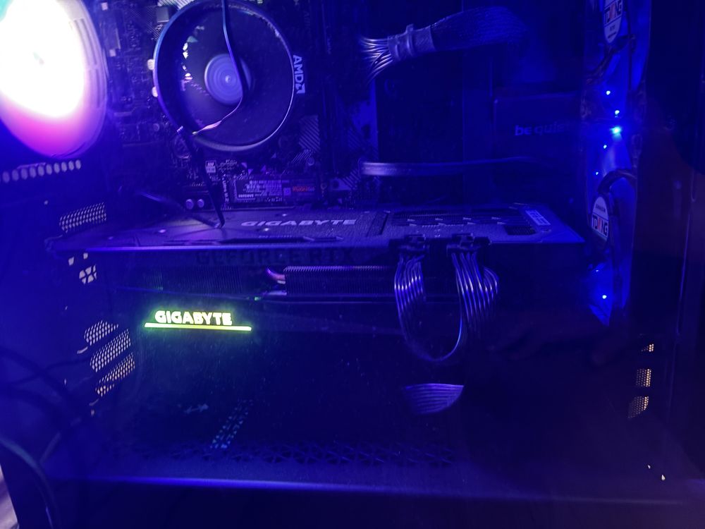 Геймърски компютър- Ryzen, RTX3070ti, 32GB DDR4,Nvme
