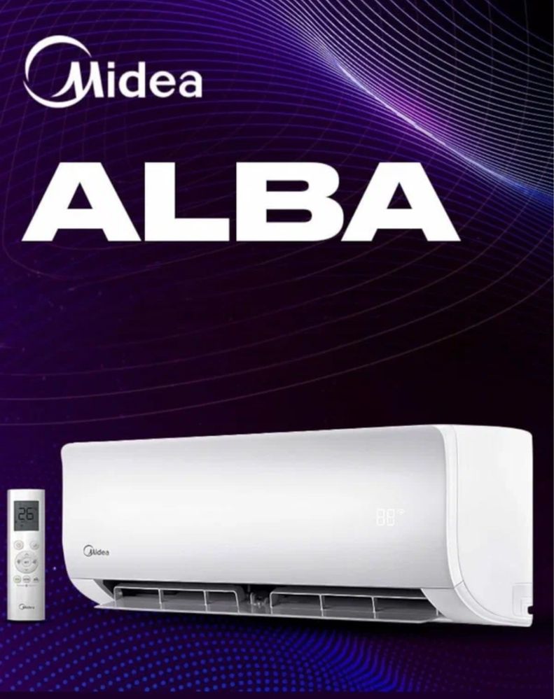 Кондиционер Midea доставка установки бесплатно
