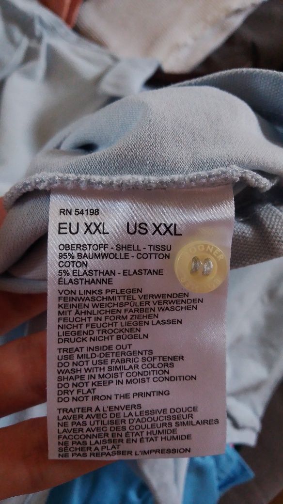 Нова мъжка тениска Bogner polo 2XL