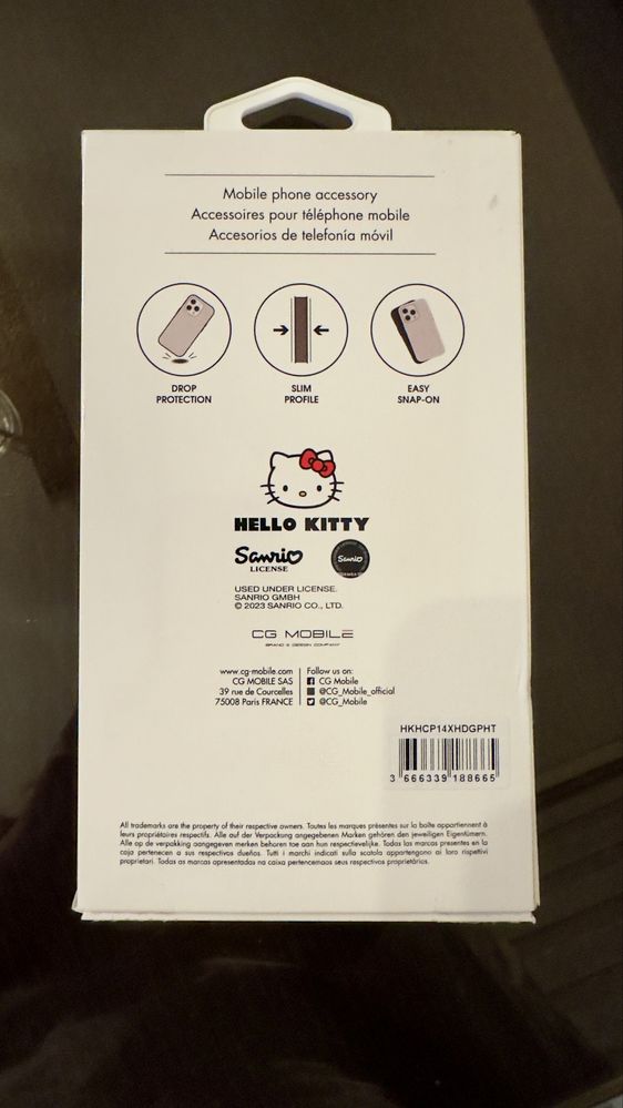 Оргинален HELLO KITTY/кейс за Iphone  14 Pro Max
