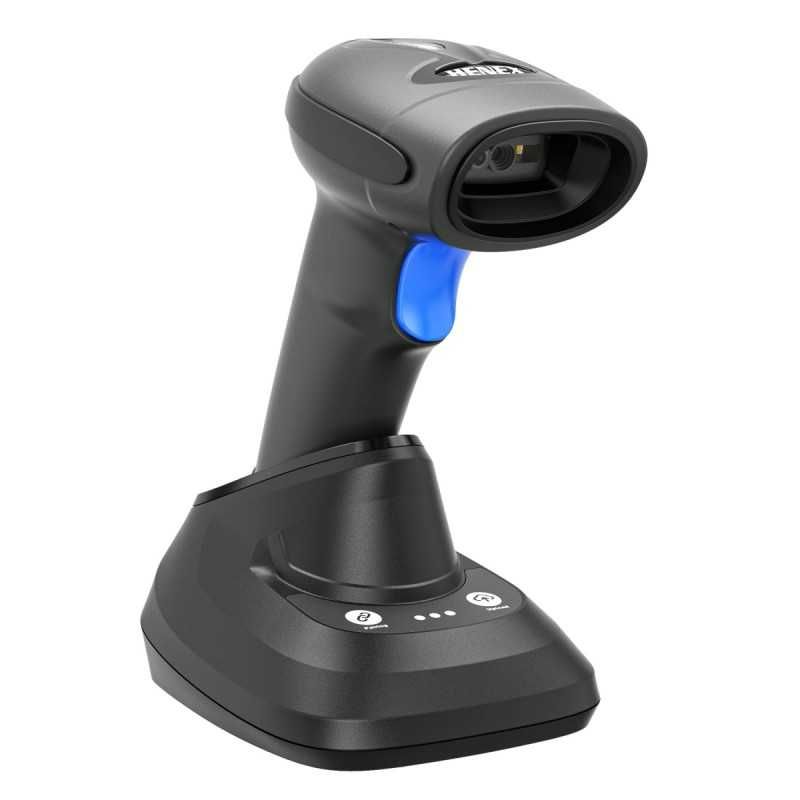 Сканер штрих-кодов HENEX HC-3208RC — 2D, беспроводной, с подставкой!