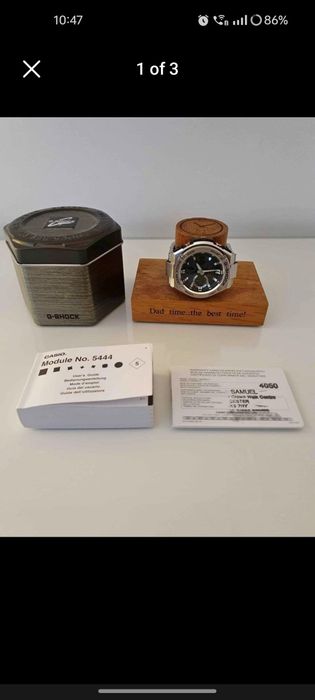 CASIO G-Shock Gst W110D 1AJF Silver