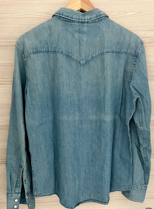Levis camasa denim blugi albastra