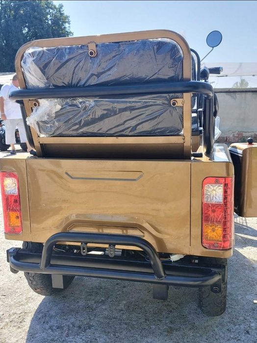 Двуместна Електрическа Триколка Max Motors 1500W 20AH  Brоwn