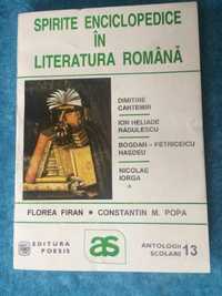 Spirite enciclopedice in literatura romana, 3 vol.