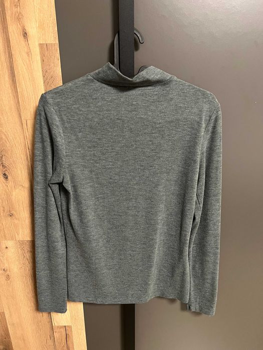 Зелена блуза с дълъг ръкав, S номер, Манго