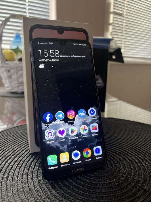 Huawei Y7 2019 *Пукнат Дисплей*