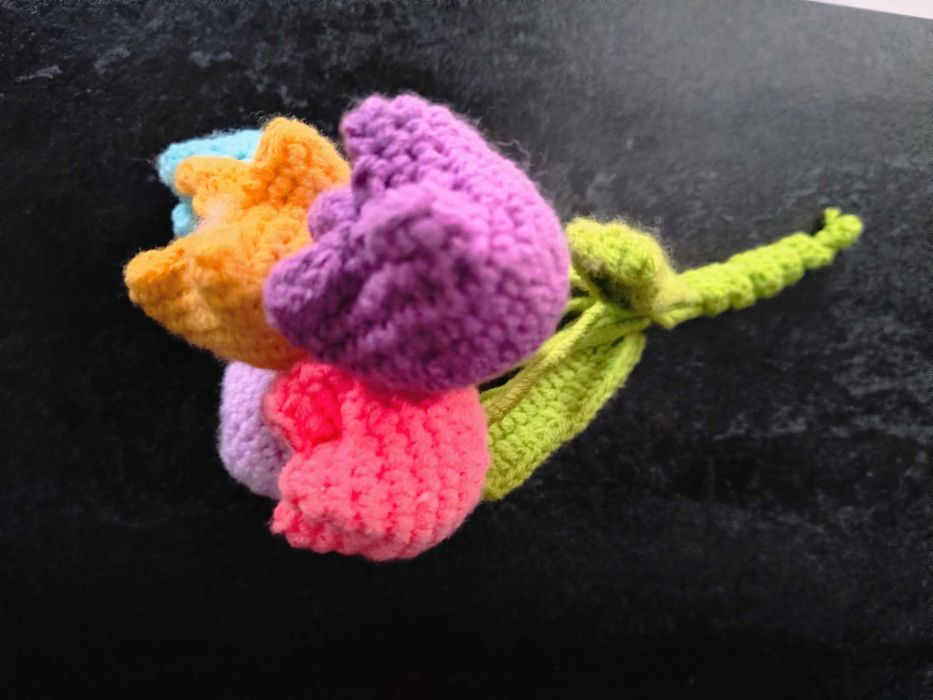 Плетени цветя - лалета