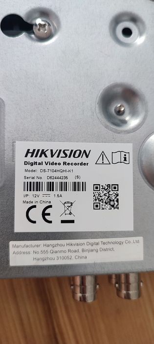 Sistem video Hikvision 4 camre
