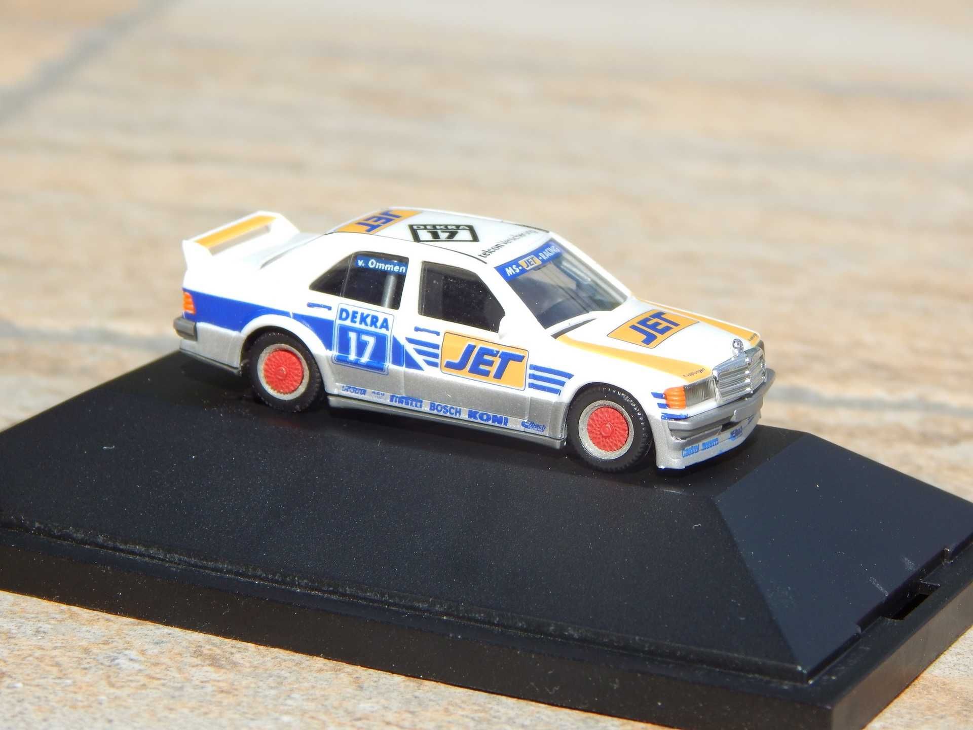 Macheta Mercedes-Benz 190 E Evo II 2.5 - 16 1991 Herpa 1:87 la cutie