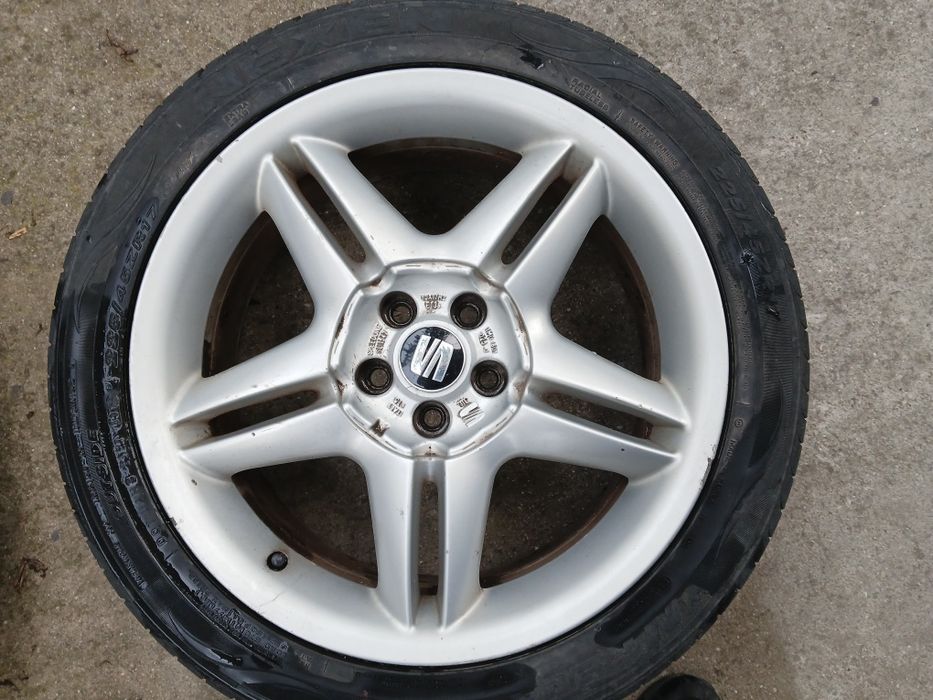 Оригинални Алум джанти 17цола за Seat.leon.ibiza.FR.vw Golf.4.5×100.