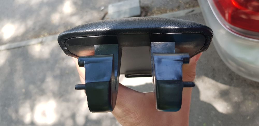 Capac cotiera piele ecologica neagra Audi A4, - B6 B7 -, Seat Exeo