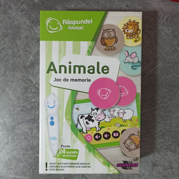 Raspundel Istetel joc de memorie Animale