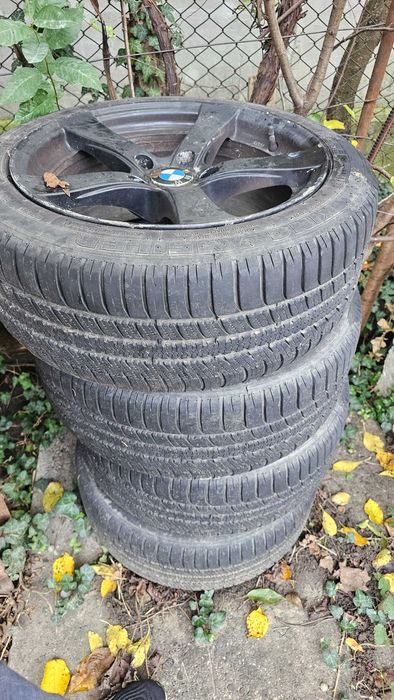 Jante BMW R17 cu anvelope allseason dot 2019
