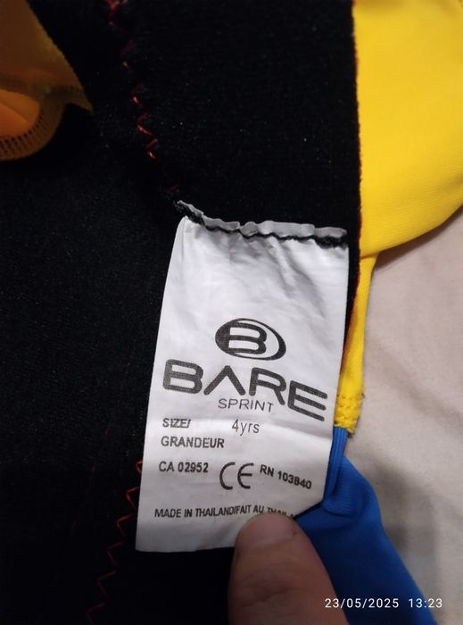 Costum neopren înot Bare copii 4 ani și 1.5-2ani