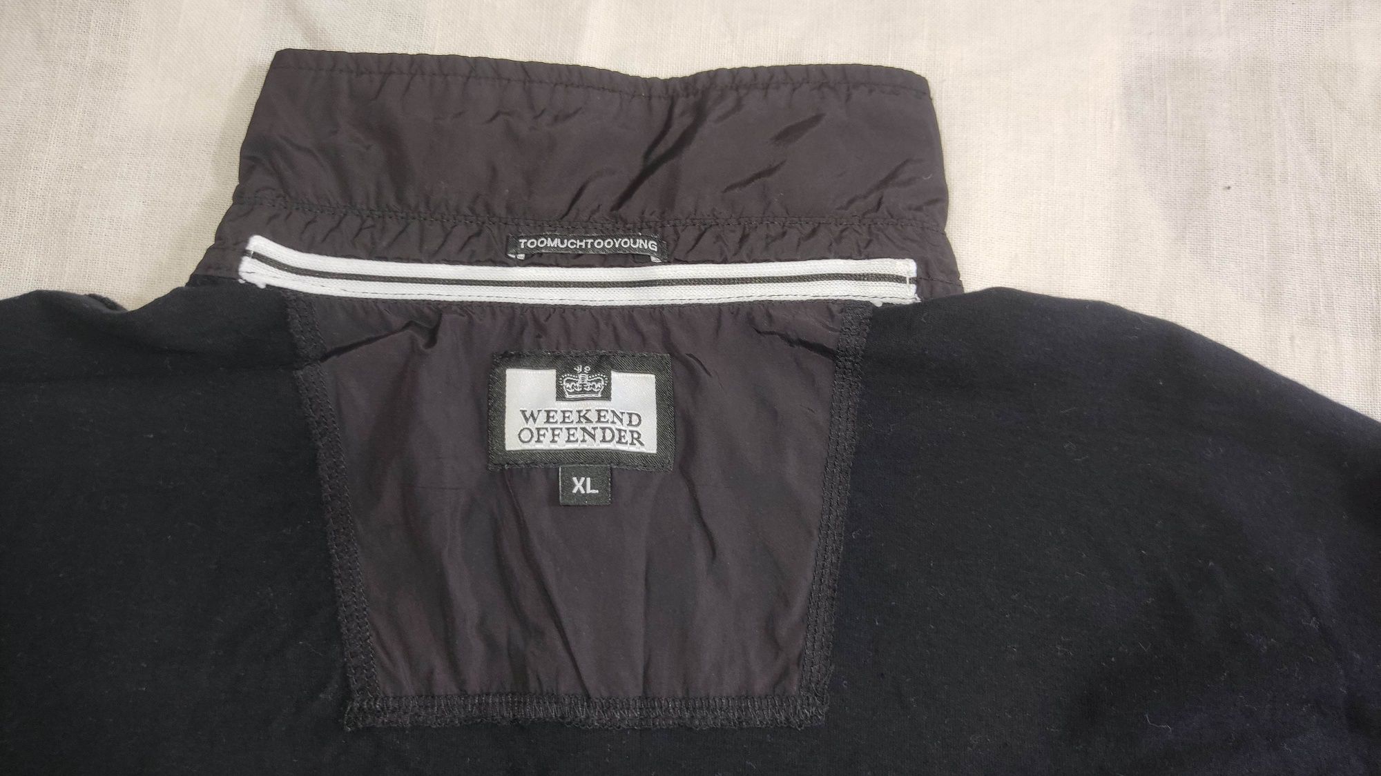 Tricou Weekend Offender mărime XL bumbac casual nasturi guler